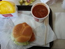 Chicken Sandwich and Chili at Wendy's