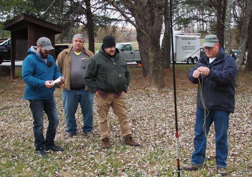 Vertical Antenna Setup