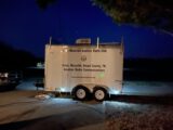Amateur Radio Galleries - BEARS Trailer at Night