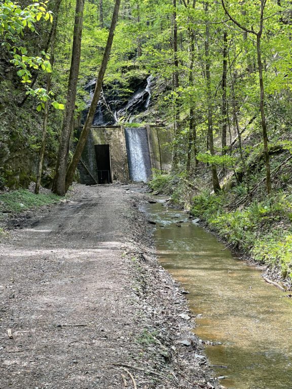 Flue Line Spillway