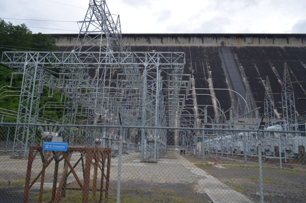 Fontana Dam Spillway