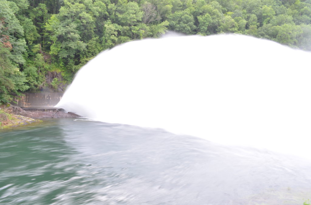 Fontana Dam Spillway