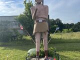 Indian Chief Statue Front