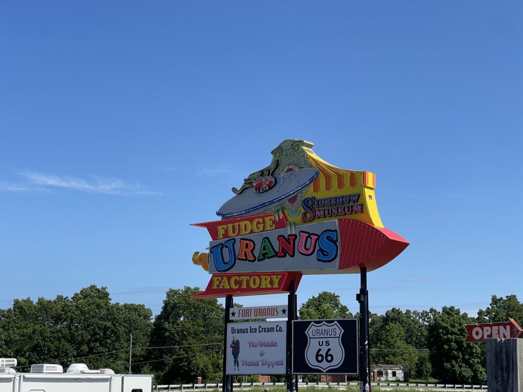 Uranus Fudge Factory Sign