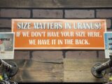 Size Matters Sign