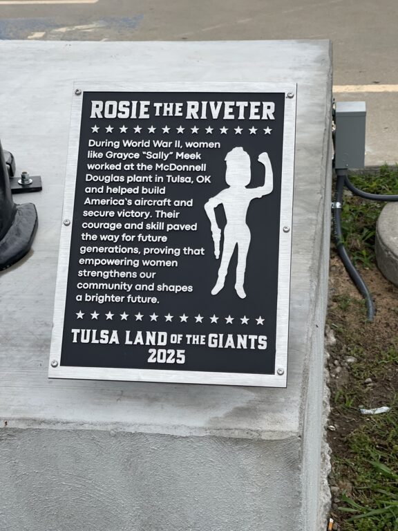 Rosie The Riveter Sign
