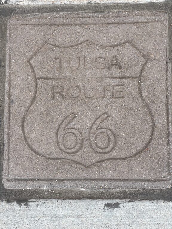 Tulsa Route 66 Sign