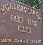 Muller's Famous Cafe Sign