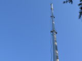 Looking up the mast