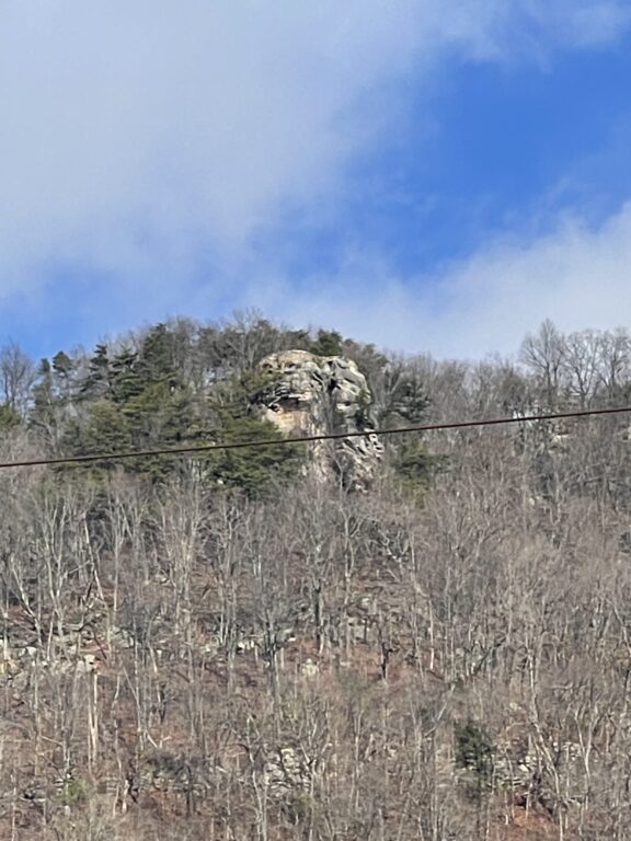 Pinnacle Overlook from below
