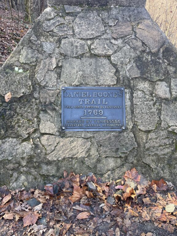 Daniel Boone Trail Marker 1769