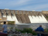 Douglas Dam with 8 Floodgates Open