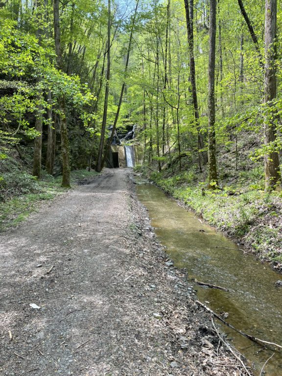 Flue Line Spillway