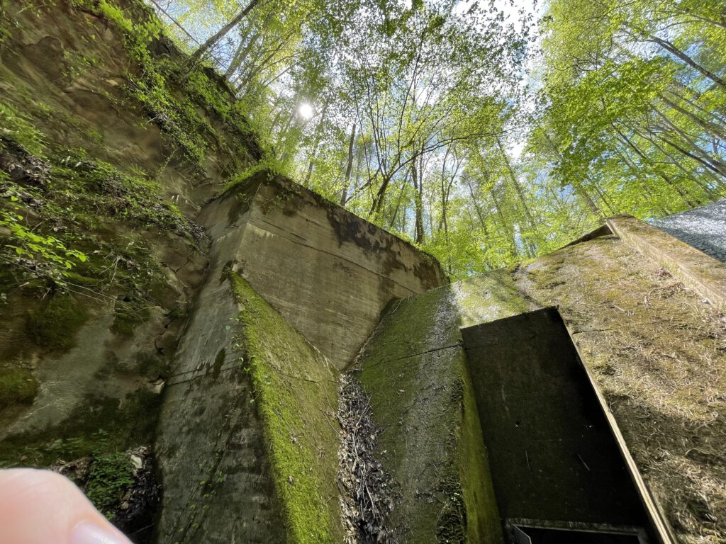 Flue Line Spillway