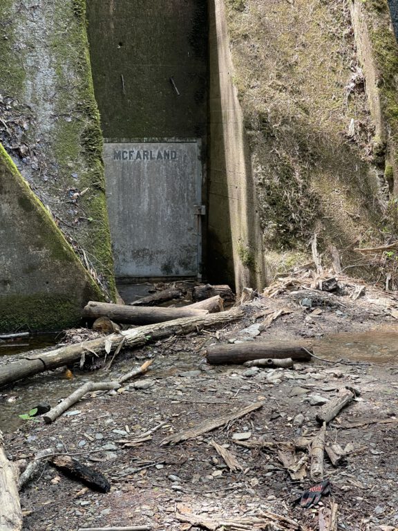 Flue Line Spillway