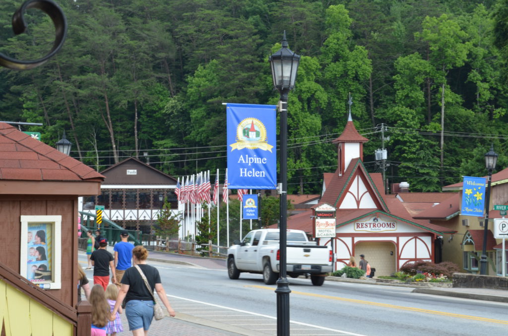 Streets of Downtown Helen, GA