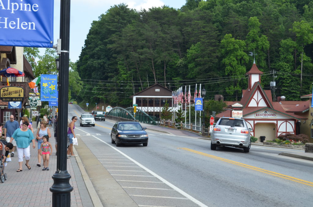 Streets of Downtown Helen, GA