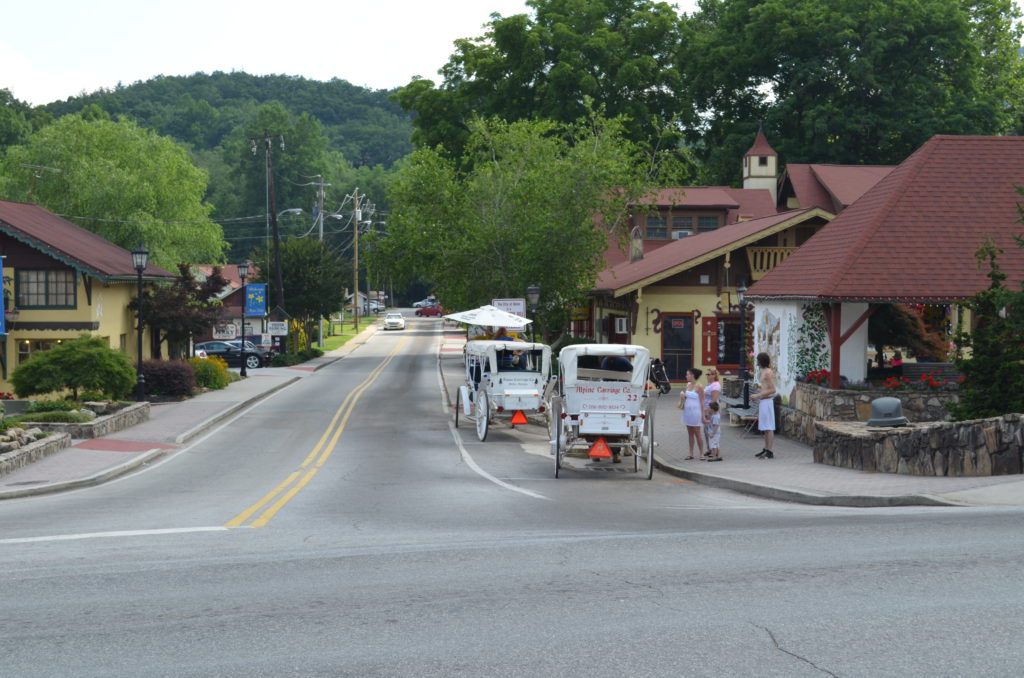 Streets of Downtown Helen, GA