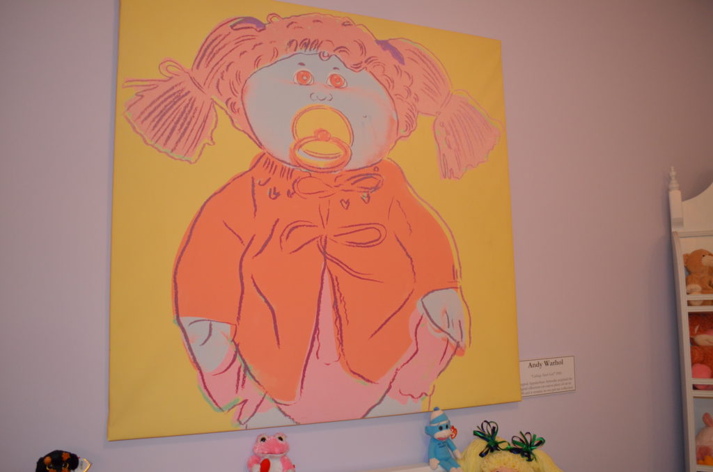 Andy Warhol Cabbage Patch Kids art