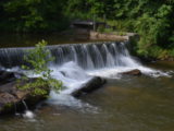 Waterfall over Grist Mill Dam