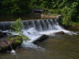 Grist Mill Dam - Waterfall over Grist Mill Dam