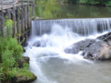 Waterfall over Grist Mill Dam