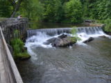 Waterfall over Grist Mill Dam