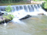 Waterfall over Grist Mill Dam