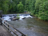 Waterfall over Grist Mill Dam