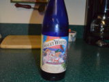 A bottle of Chalet White from the Habersham winery