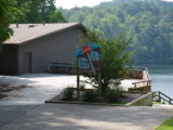 "Beach" at the Unicoi Lake