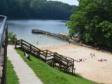 "Beach" at the Unicoi Lake