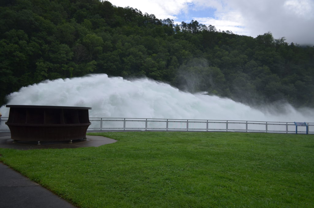 Fontana Dam Spillway