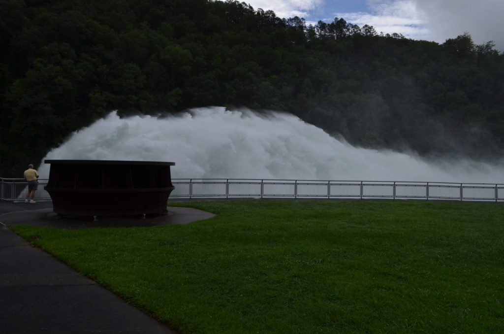 Fontana Dam Spillway