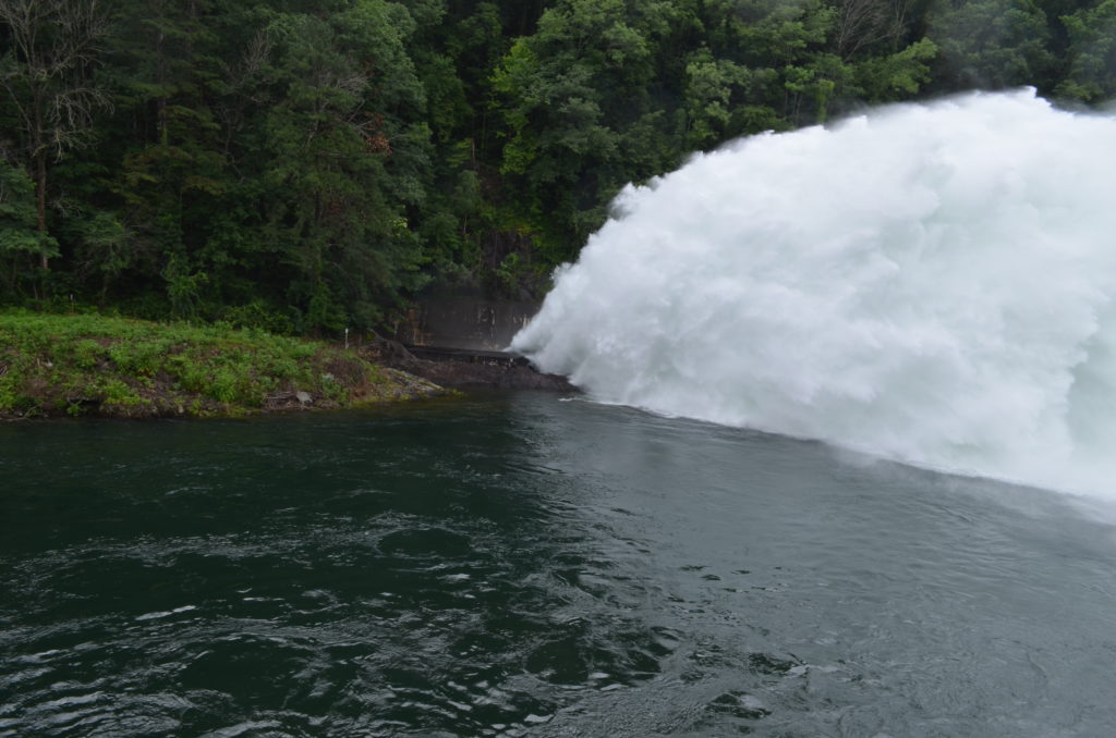 Fontana Dam Spillway