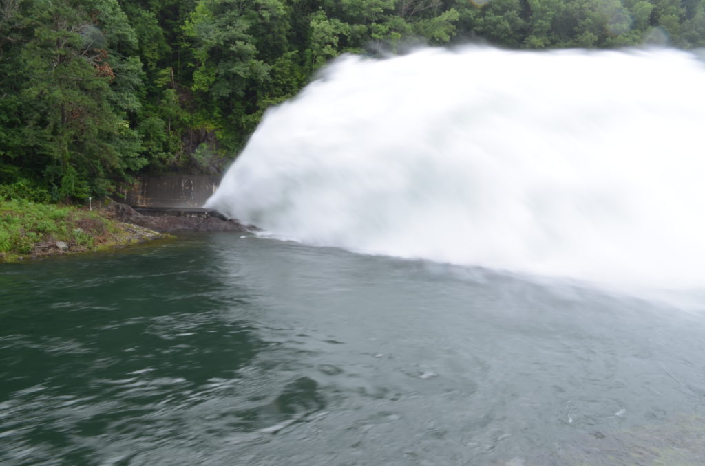 Fontana Dam Spillway