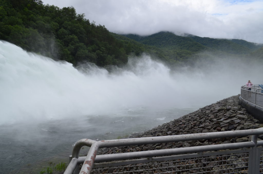 Fontana Dam Spillway