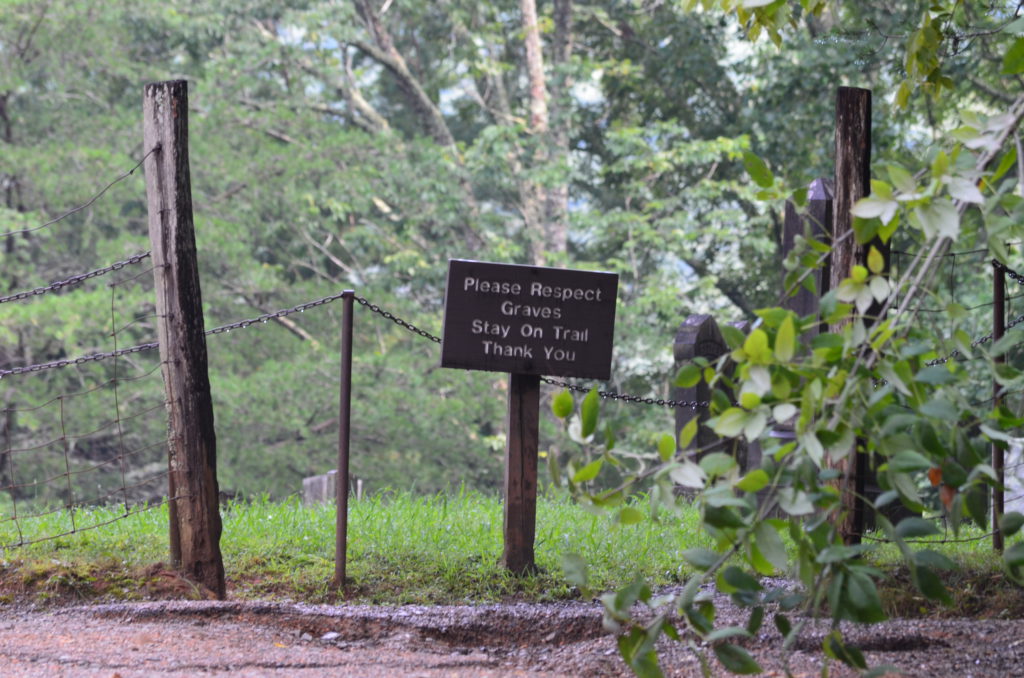 Graveyard at Cades Cove Methodist Church