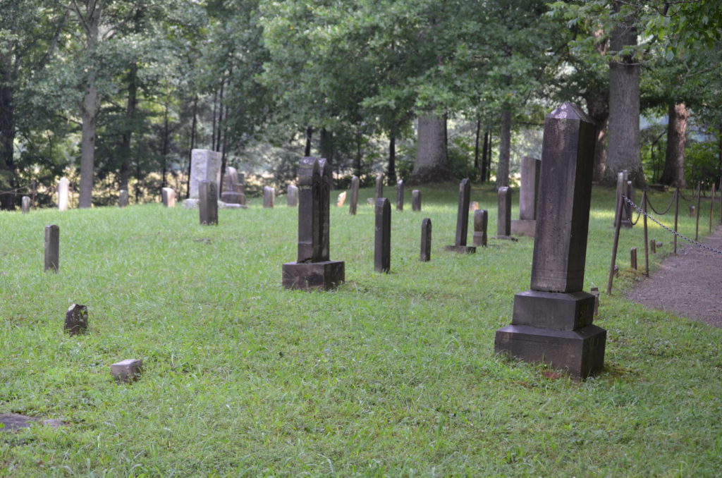 Graveyard at Cades Cove Methodist Church