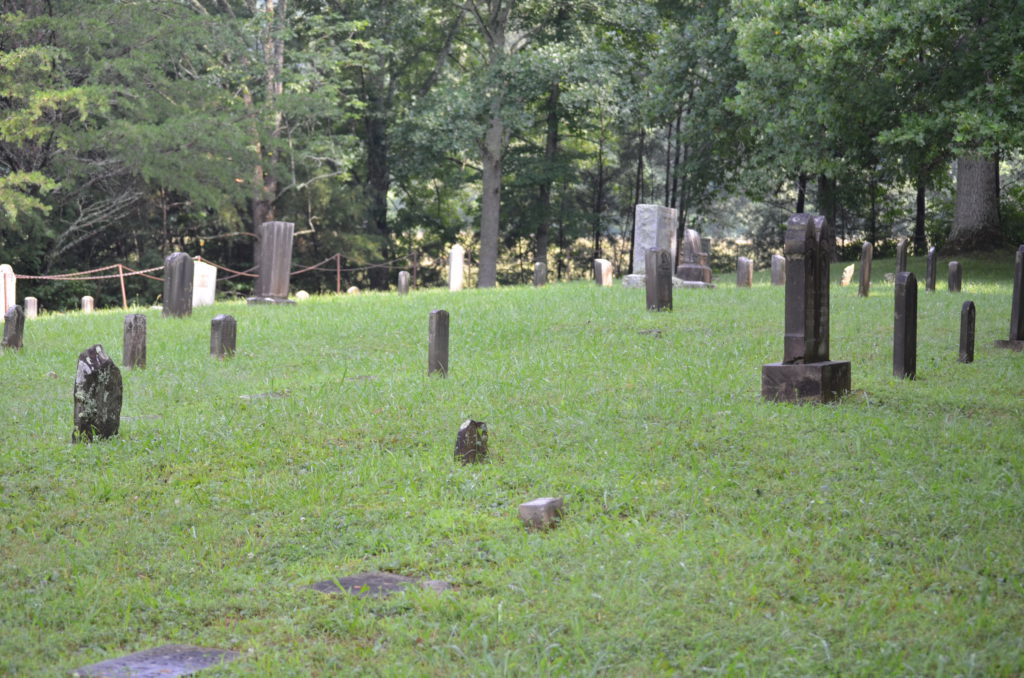 Graveyard at Cades Cove Methodist Church