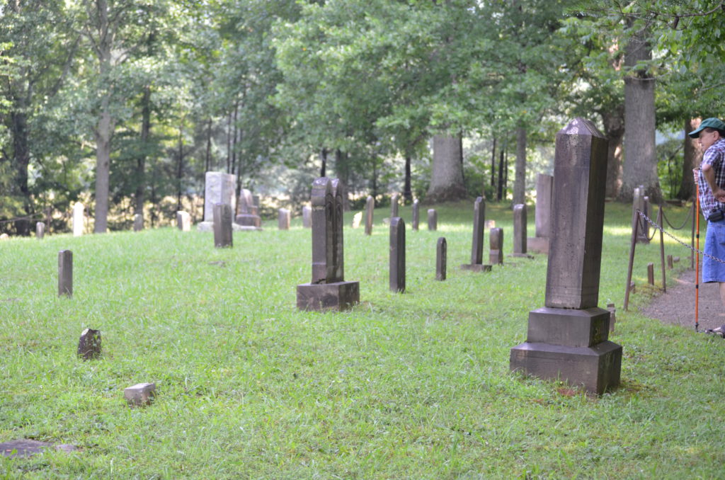 Graveyard at Cades Cove Methodist Church