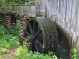 Gristmill wheel at Cades Cove