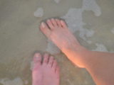 Toes in the water