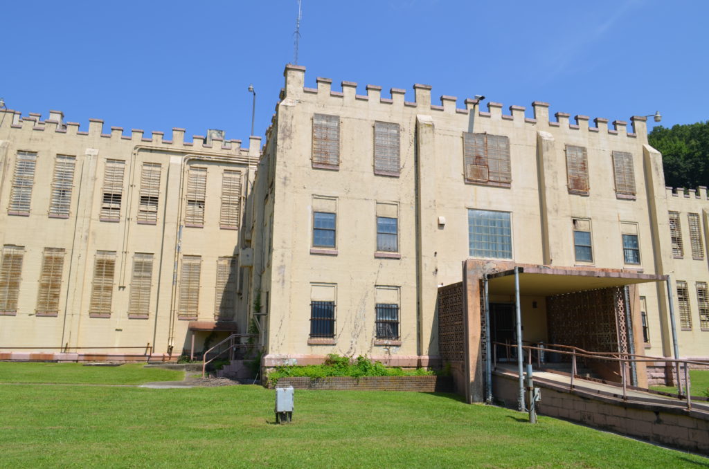 Entrance to the main prison