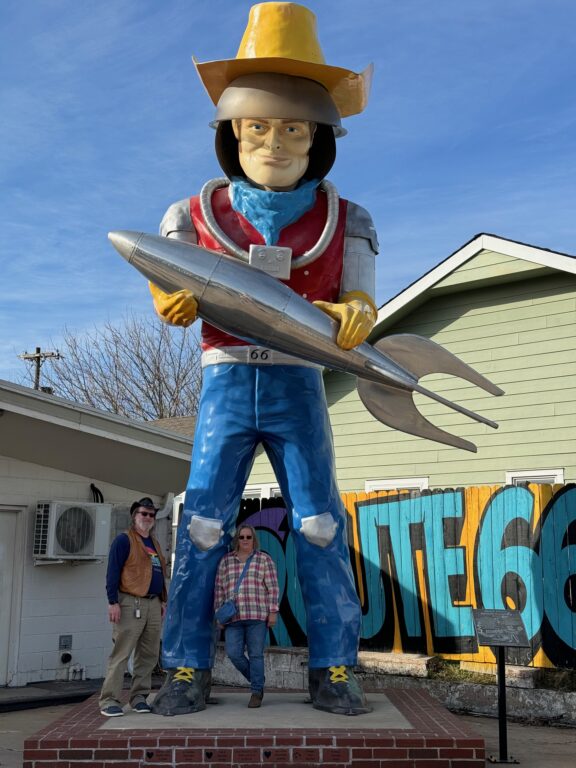 Buck Atom: Space Cowboy Muffler Man
