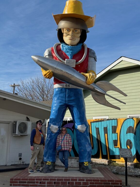 Buck Atom: Space Cowboy Muffler Man