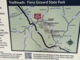 Trailheads at Fiery Gizzard State Park