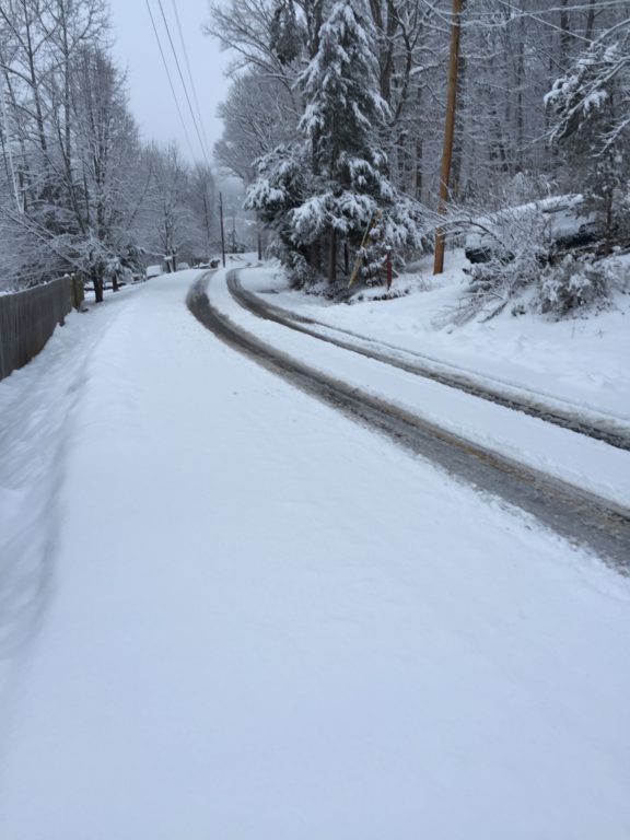 Tracks on Roberts Road